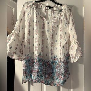 Zac & Rachel Multicolor Floral Top